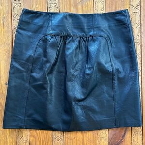 🌟 Stunning Mini Leather Skirt by Comptoir des Cotonniers, size L